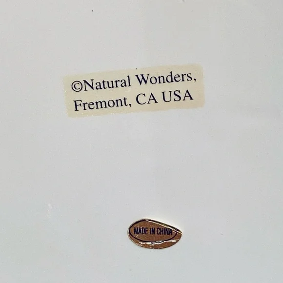 🌟HP🌟VTG 1990-2000 Set of 4 Folk Art Floral Dessert/Salad Plates - Picture 10 of 10